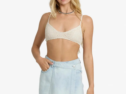 Billabong Billabong Dames Jade Salt Washed Denim Skort Blue Mist
