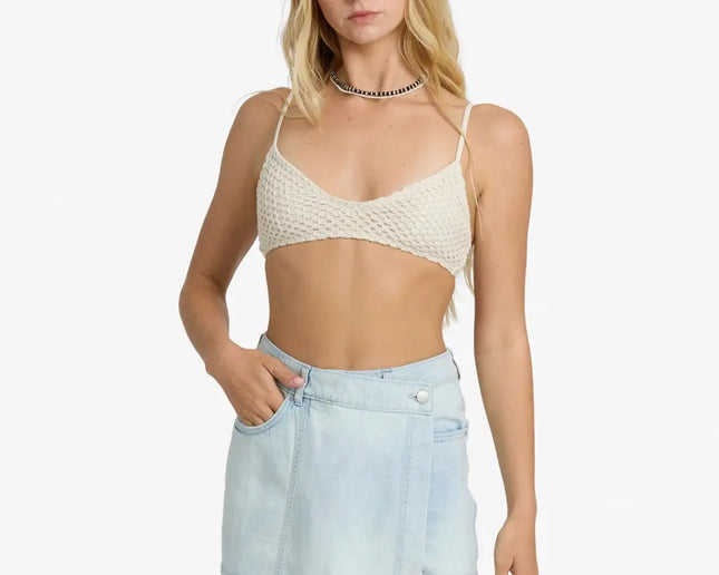 Billabong Billabong Dames Jade Salt Washed Denim Skort Blue Mist
