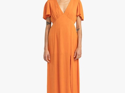 Billabong Billabong Dames Jet Set Dress Dried Mango