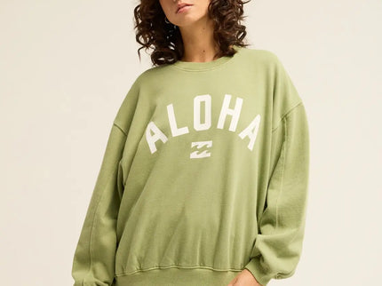 Billabong Billabong Dames Kendal Aloha Sweater Army Green