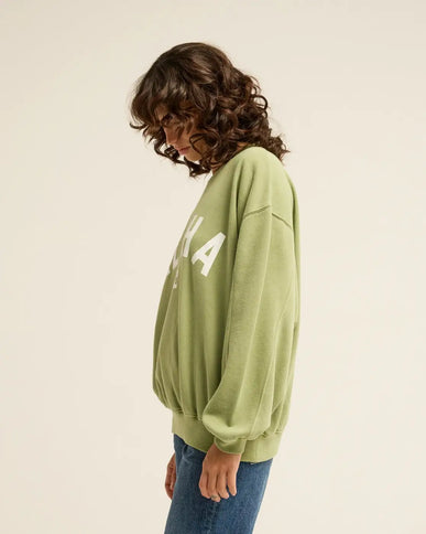 Billabong Billabong Dames Kendal Aloha Sweater Army Green