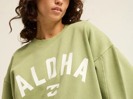 Billabong Billabong Dames Kendal Aloha Sweater Army Green