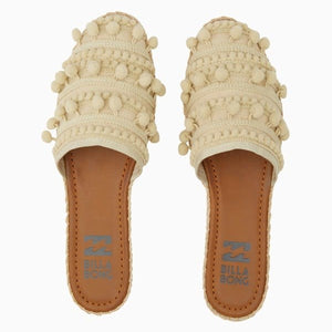Billabong Billabong Dames Pommy Flat Mule Natural