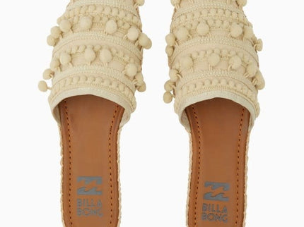 Billabong Billabong Dames Pommy Flat Mule Natural