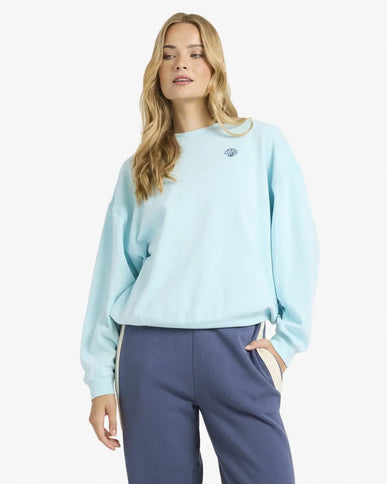 Billabong Billabong Dames Sanibel Kendal Sweater Pool Blue