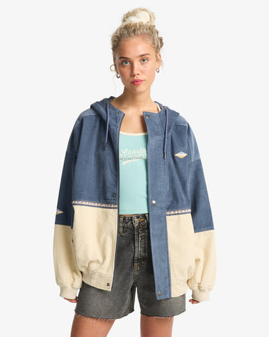 Billabong Billabong Dames Set The Tone Corduroy Jacket Multi