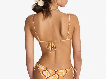Billabong Billabong Dames Sol Groove Tanga Bikini Bottom Tangerine