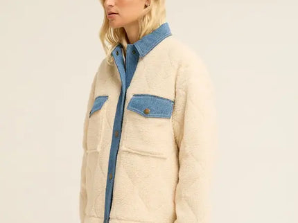 Billabong Billabong Dames Stay Golden Oversized Trucker Jack White Cap