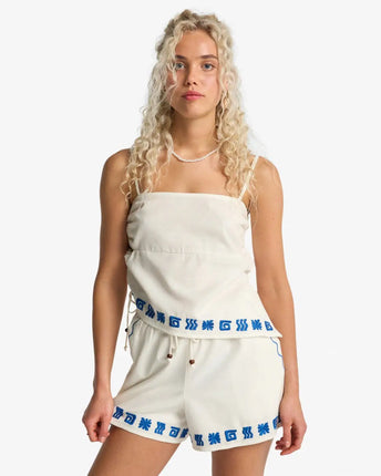 Billabong Billabong Dames Sun Stamp Short Salt Crystal