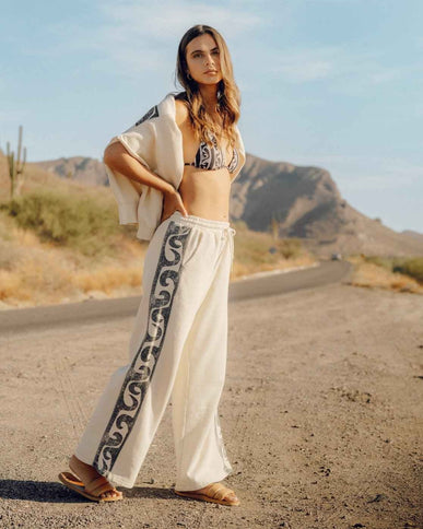 Billabong Billabong Dames Sun Wave Sweatpants Whitecap