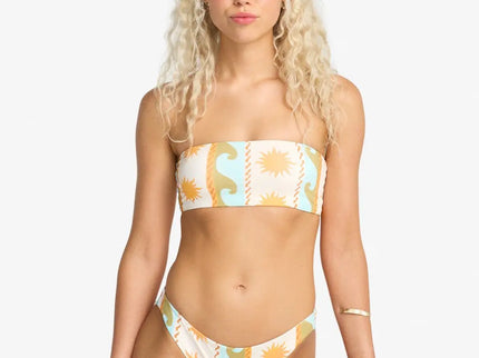 Billabong Billabong Dames Sunblind Tanga Bikini Bottom Salt Crystal