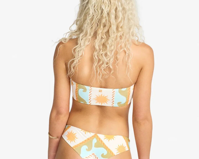 Billabong Billabong Dames Sunblind Tanga Bikini Bottom Salt Crystal