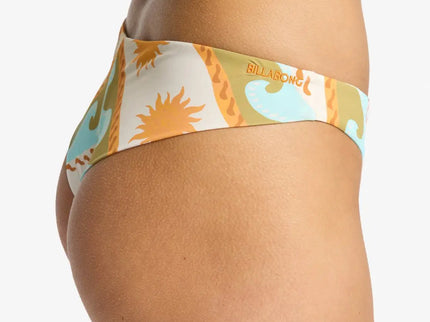 Billabong Billabong Dames Sunblind Tanga Bikini Bottom Salt Crystal