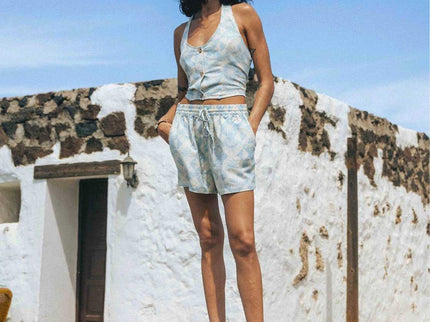 Billabong Billabong Dames Sunflower Short Powder Blue