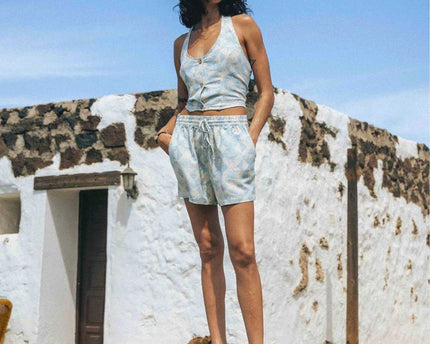 Billabong Billabong Dames Sunflower Short Powder Blue