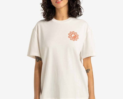 Billabong Billabong Dames Sunshine Living Tee Salt Crystal