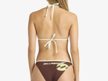 Billabong Billabong Dames Supalove Tropic Bikini Bottom Choc Chip