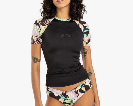 Billabong Billabong Dames Surf Capsule SS Lycra Black Multi