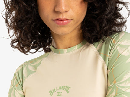 Billabong Billabong Dames Surf Capsule S/S Lycra Whitecap