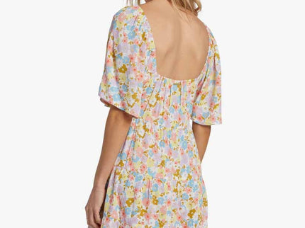 Billabong Billabong Dames Take A Chance Babydoll Dress Salt Crystal