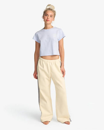 Billabong Billabong Dames The Way Back Fleece Pants White Cap