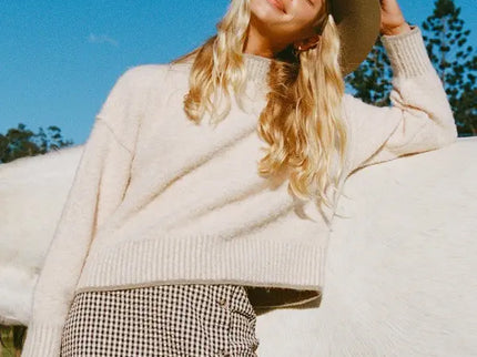 Billabong Billabong Dames True Love Sweater White Cap