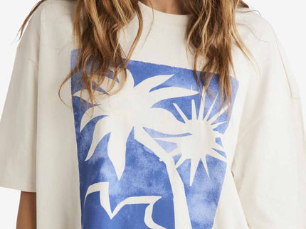 Billabong Billabong Dames True Tides Tee Salt Crystal