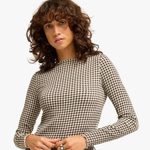 Billabong Billabong Dames Way Out Checks Top Black Pebble