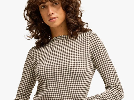 Billabong Billabong Dames Way Out Checks Top Black Pebble