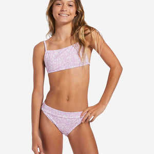 Billabong Billabong Girls Flowerside Tank Bikiniset Lilac Dream