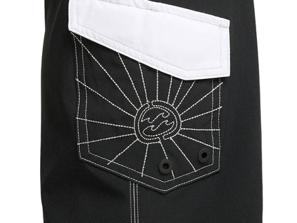 Billabong Billabong Heren A. Irons Rising Sun Pro 22" Boardshort Black/White
