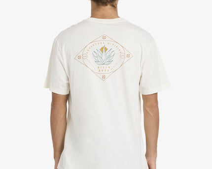 Billabong Billabong Heren A/Div Premium Tee Off White