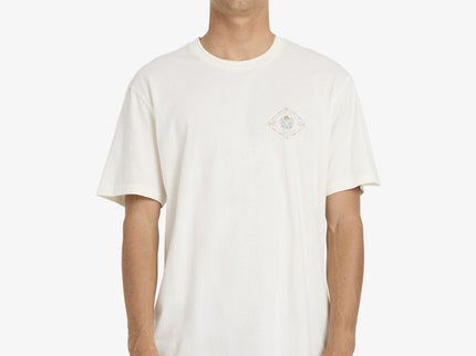 Billabong Billabong Heren A/Div Premium Tee Off White