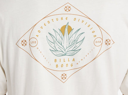 Billabong Billabong Heren A/Div Premium Tee Off White