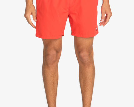 Billabong Billabong Heren All Day Layback Boardshort Red Hot