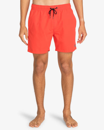 Billabong Billabong Heren All Day Layback Boardshort Red Hot