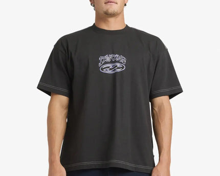 Billabong Billabong Heren Bad Dog OG Tee Black Vintage
