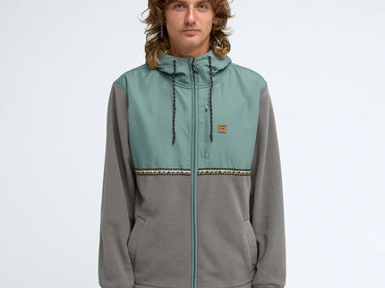 Billabong Billabong Heren Boundary Lite Zip Fleece Laurel Wreath