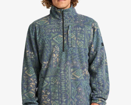 Billabong Billabong Heren Boundary Mock Neck Fleece Navy