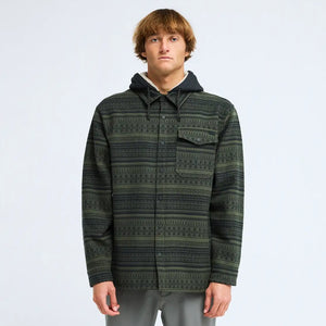 Billabong Billabong Heren Furnace Bonded Jacquard Flannel Black