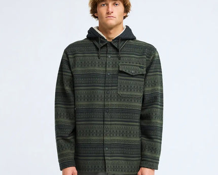 Billabong Billabong Heren Furnace Bonded Jacquard Flannel Black