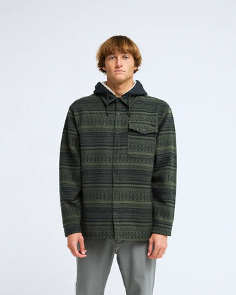 Billabong Billabong Heren Furnace Bonded Jacquard Flannel Black