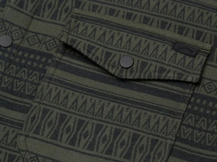 Billabong Billabong Heren Furnace Bonded Jacquard Flannel Black