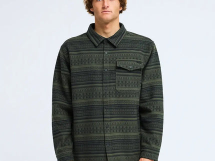 Billabong Billabong Heren Furnace Bonded Jacquard Flannel Black