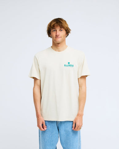 Billabong Billabong Heren Glance Tee Oatmeal