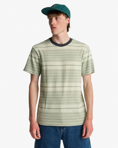 Billabong Billabong Heren Halfrack Tee Mist Green