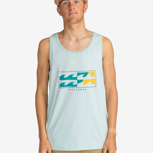 Billabong Billabong Heren Inversed Tank Top Seaglass