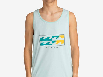 Billabong Billabong Heren Inversed Tank Top Seaglass