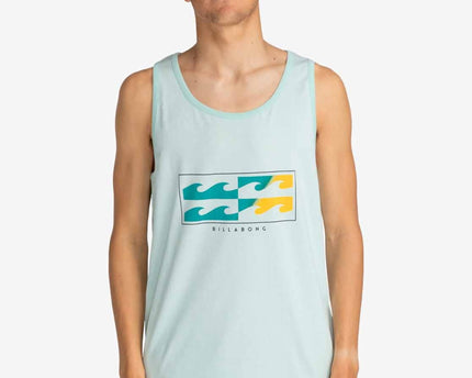 Billabong Billabong Heren Inversed Tank Top Seaglass