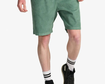 Billabong Billabong Heren Larry Corduroy Shorts Sea Green